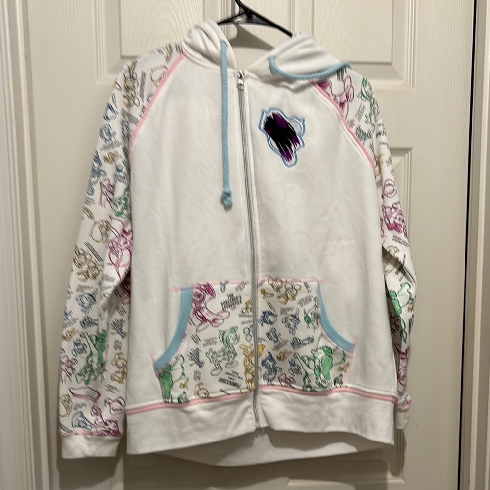 Disney ink and paint collection zip up sweatshirt - Picture 1 of 7